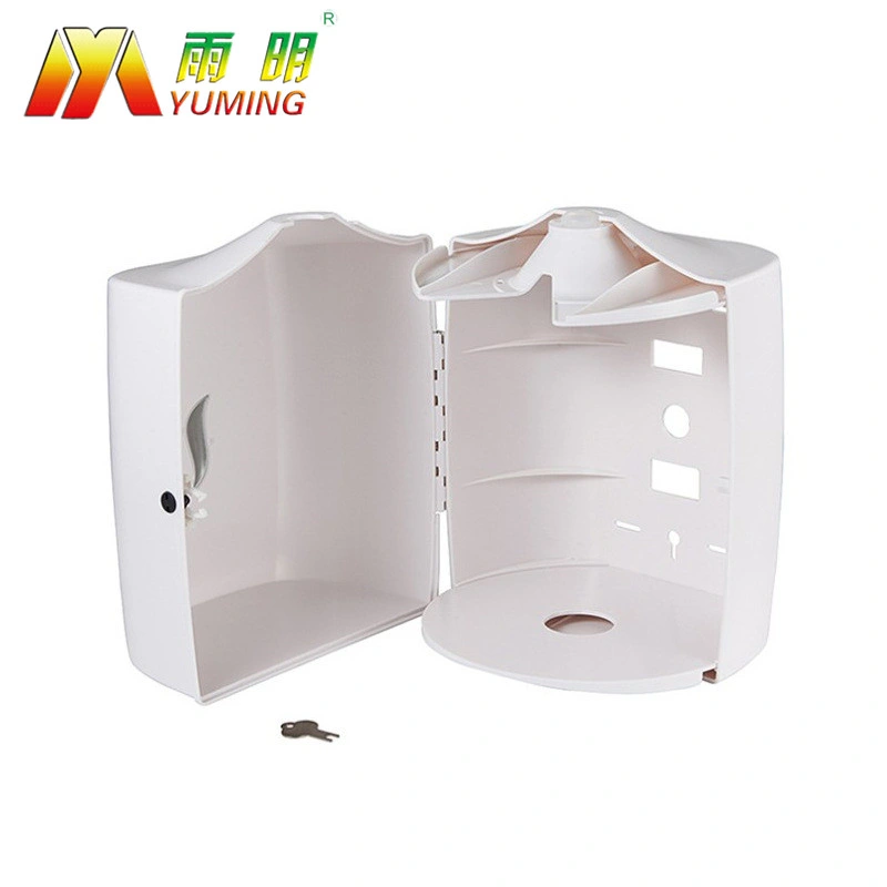 New Design Plastic White Hygienic Toilet Wet Wipes Paper Towel Dispenser